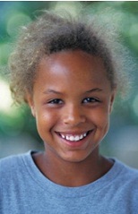 smiling female student