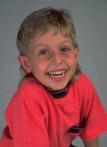 smiling kindergarten boy