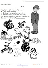 Sample worksheet - Lost!