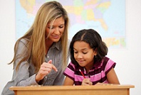 teacher and student