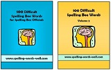 100 Difficult Spelling Bee Words eBooks