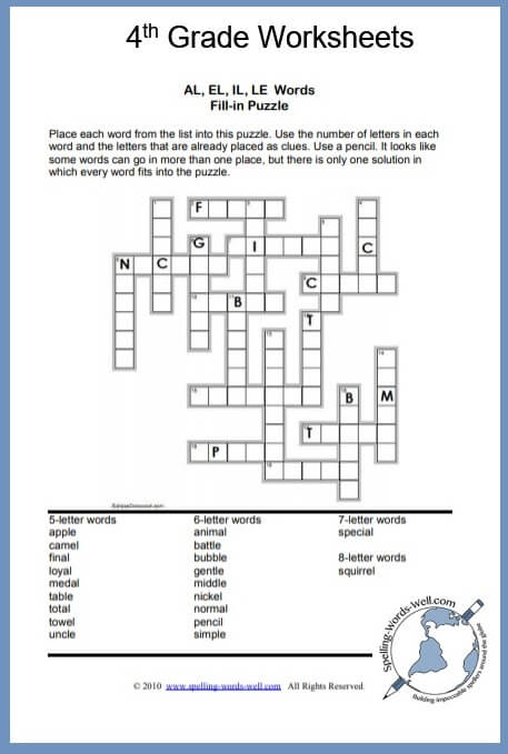 4th-grade-printable-worksheets-english-test-4th-grade-english-esl