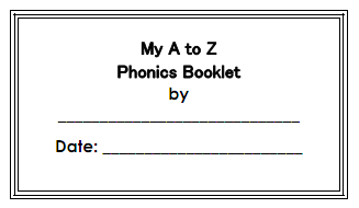 alphabet phonics booklet cover