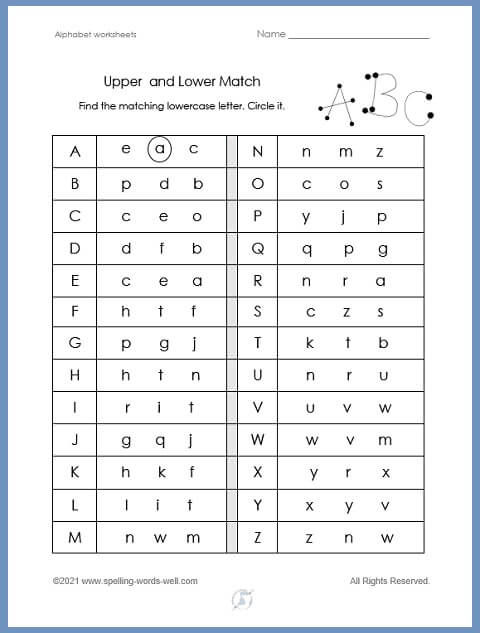 Bulletin Board Letters - Large Uppercase Letters and Lowercase Letters