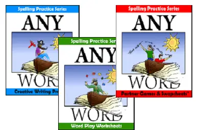 AnyWord Spelling Practice eBooks