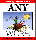 AnyWord Partner Games and SwapSheets eBook by Ann Richmond Fisher