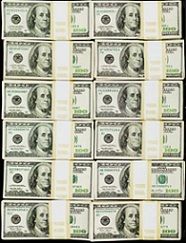 a lot of money