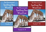 Monumental Spelling Bee Word Lists