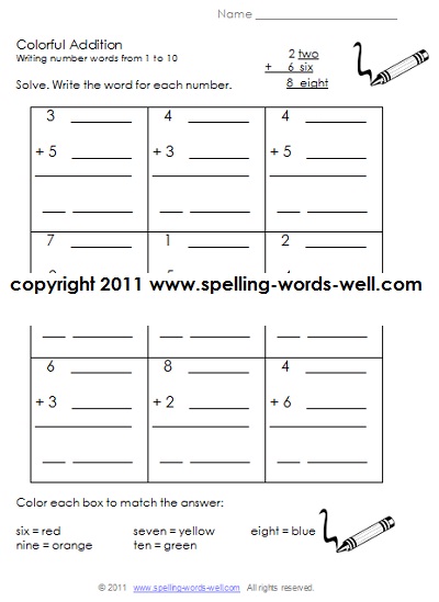 printable first grade worksheets