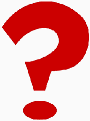 red question mark