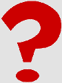 red question mark