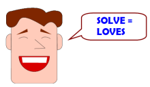 Anagram of solve = loves