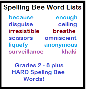 spelling bee word list 24