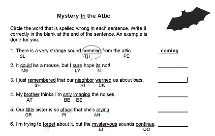 65+ Spelling Worksheets Creating Sentences For Learning Adults