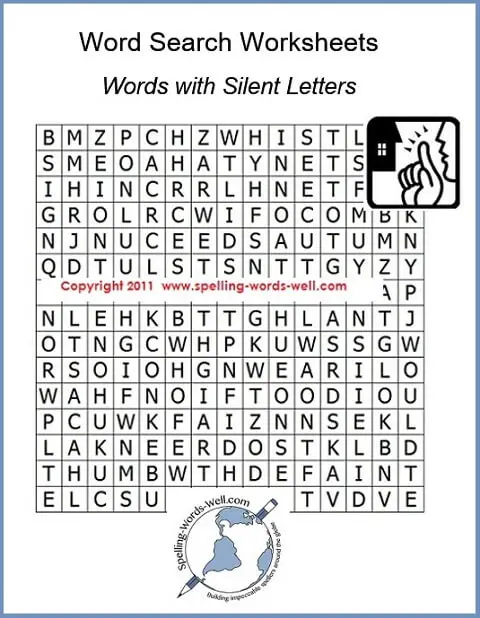 word search worksheets for fun spelling practice